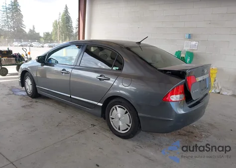 2009 Honda Civic Hybrid from USA, damaged, VIN JHMFA36279S007190